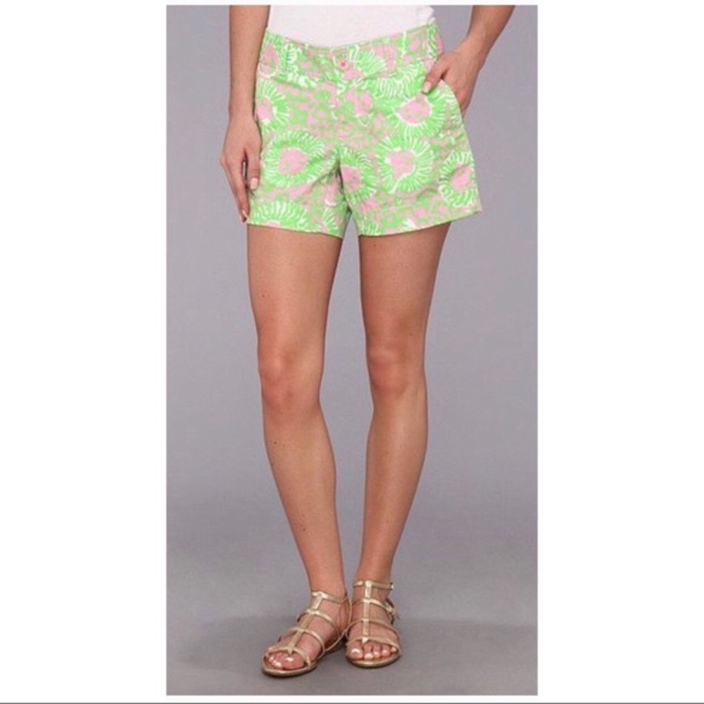 Lilly Pulitzer Sunnyside Lion The Callahan Shorts